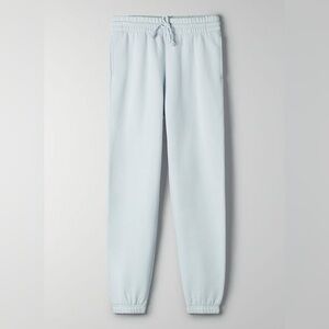 TNA Cozy Fleece Perfect Sweatpant in Plein Air ( light blue)